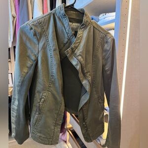 Stylish Olive Green Jacket from Anthropologie